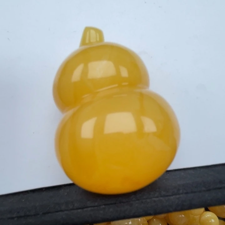 裸石蜜蜡未镶嵌蜜蜡葫芦重38