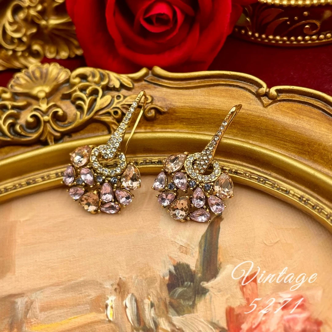 铜合金耳饰 设计师款耳饰~5271