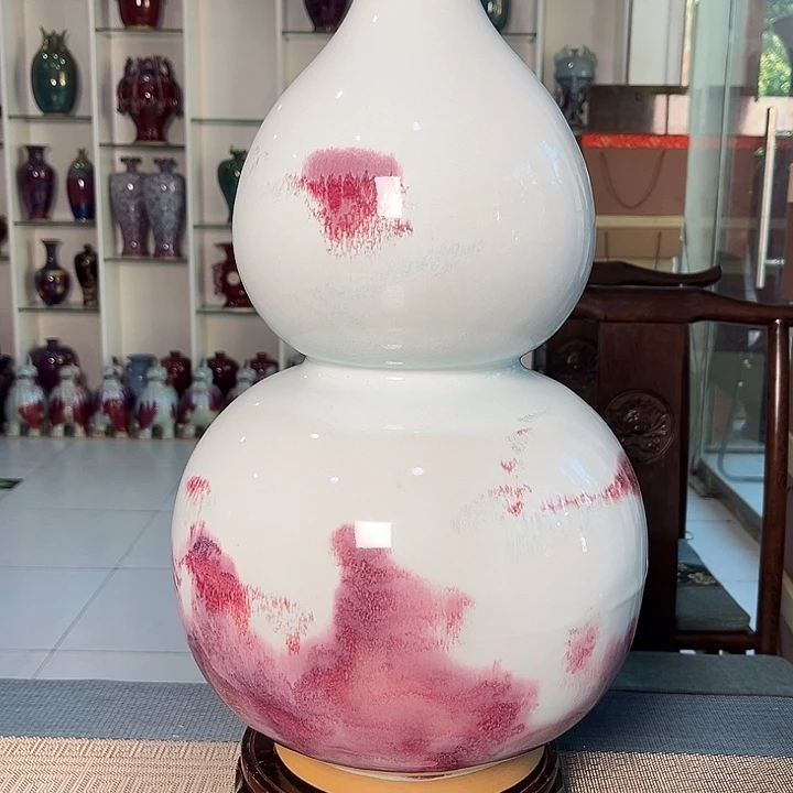 随***缘摆件钧瓷摆件钧瓷摆件