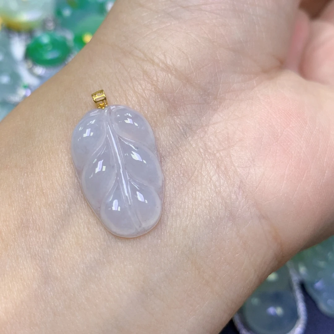 翡翠未镶嵌颈饰天然缅甸翡翠a货百元以上9元证书费自理