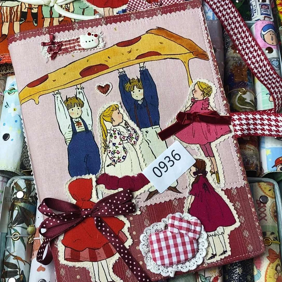 织绣B5 活页送纸936