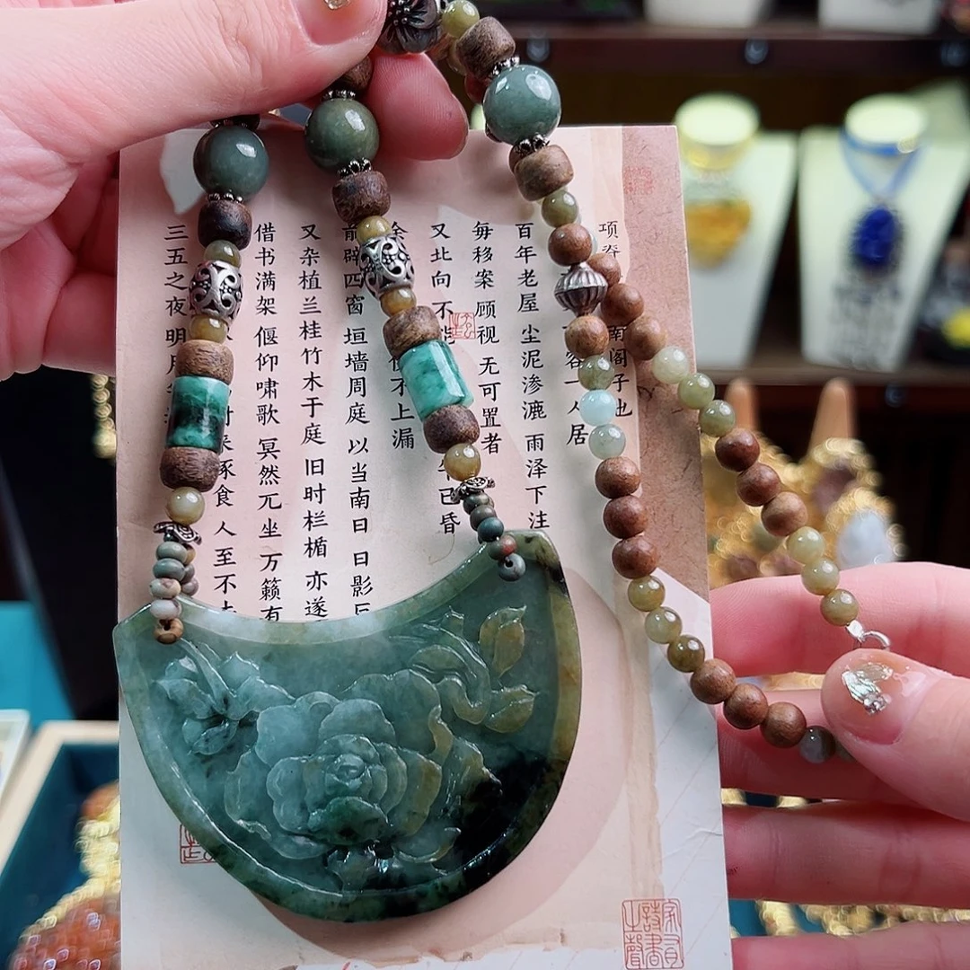 925银珐琅锦钰原创设计款式项链