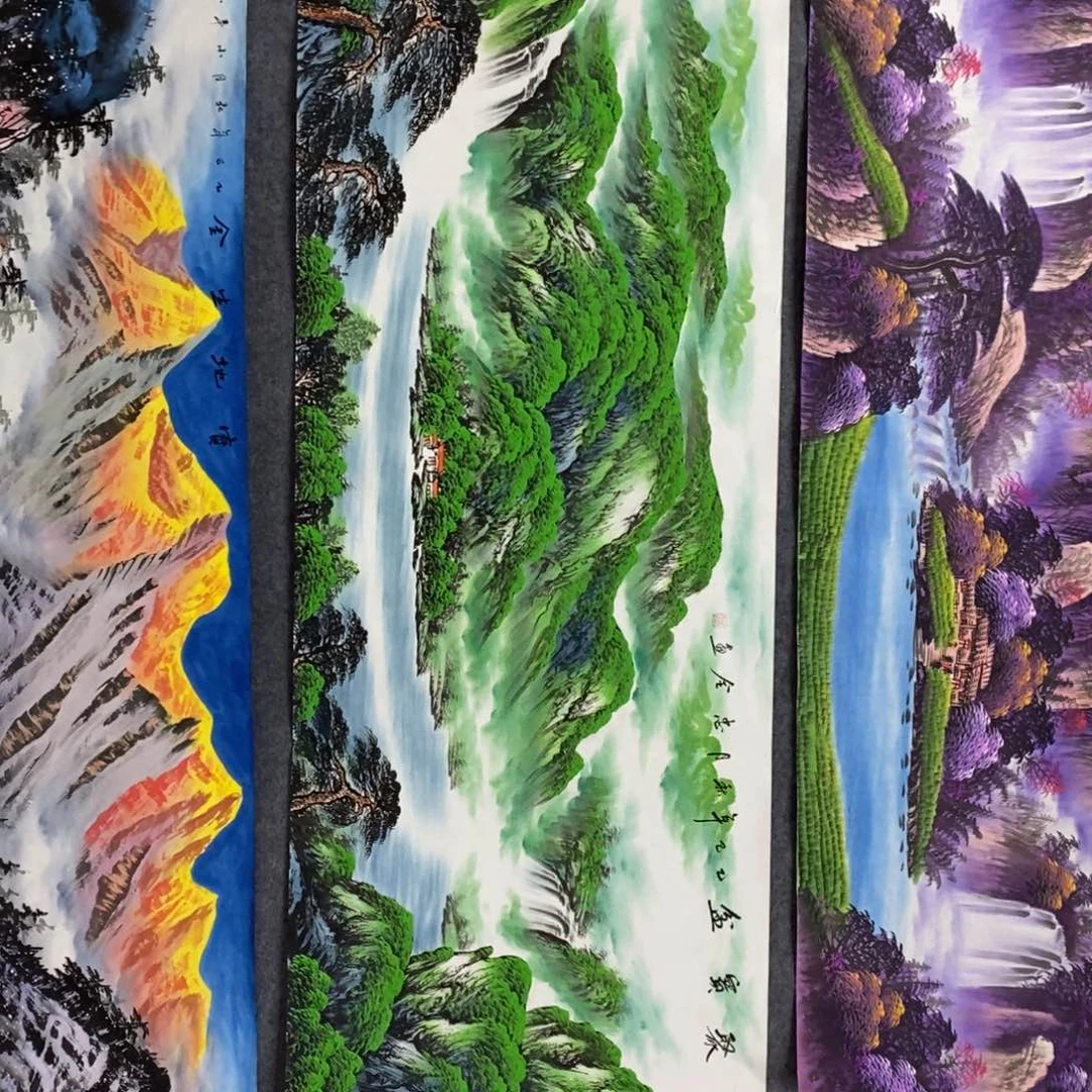 国画广****司尺寸180✖️70小六尺手绘精品