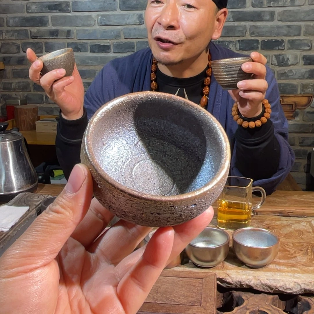 花***下杯云南陶泥柴烧茶具