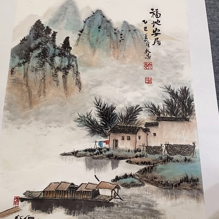 国画纯手绘写意画作
