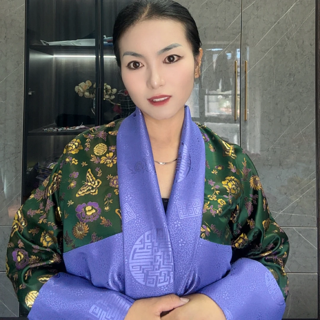 藏式长袖民族风衬衣气质百搭新款
