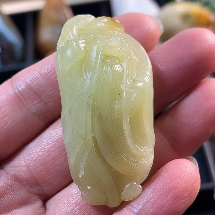 和田玉（黄玉）未镶嵌挂件