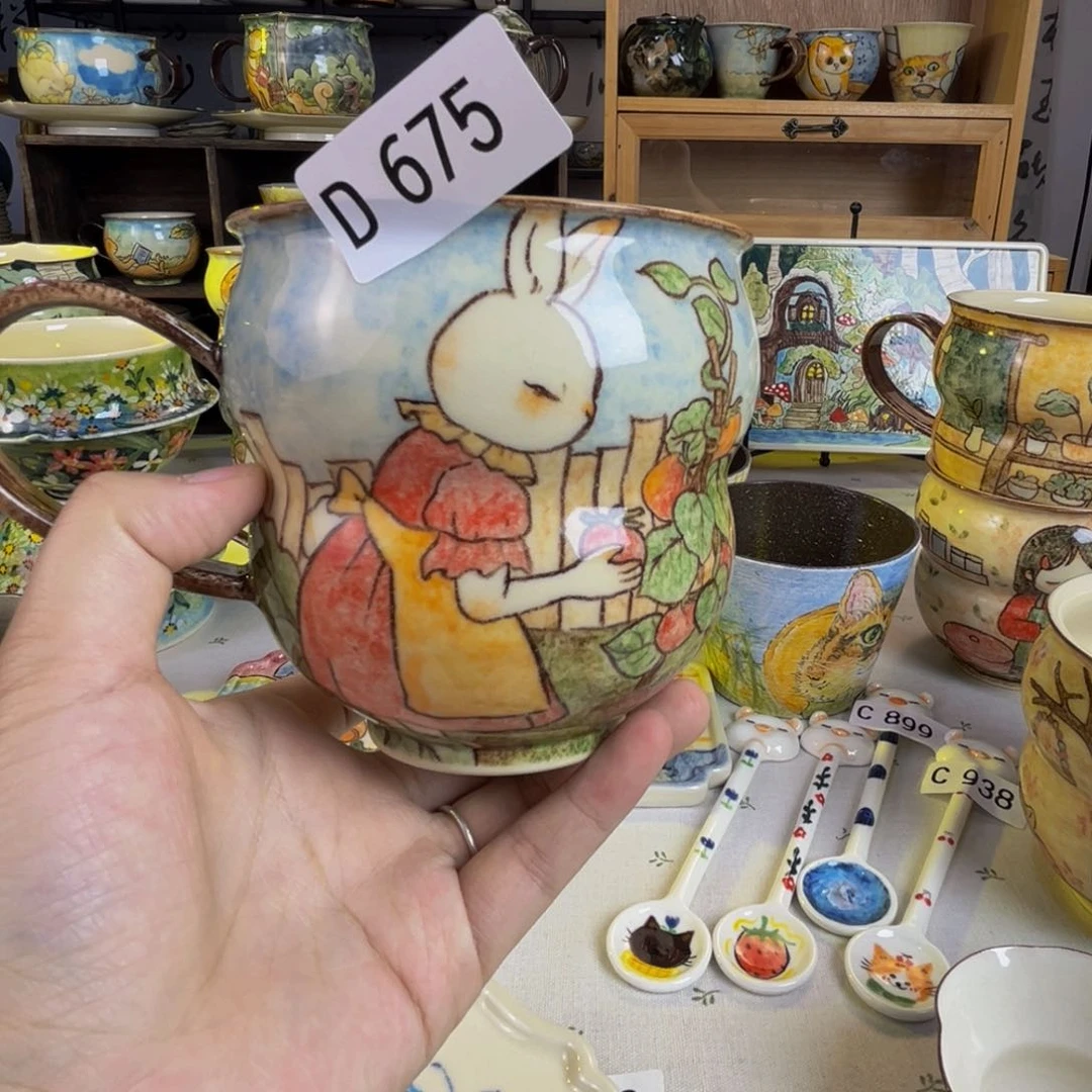 【闪购商品】摆件桃园山房原创手绘作品