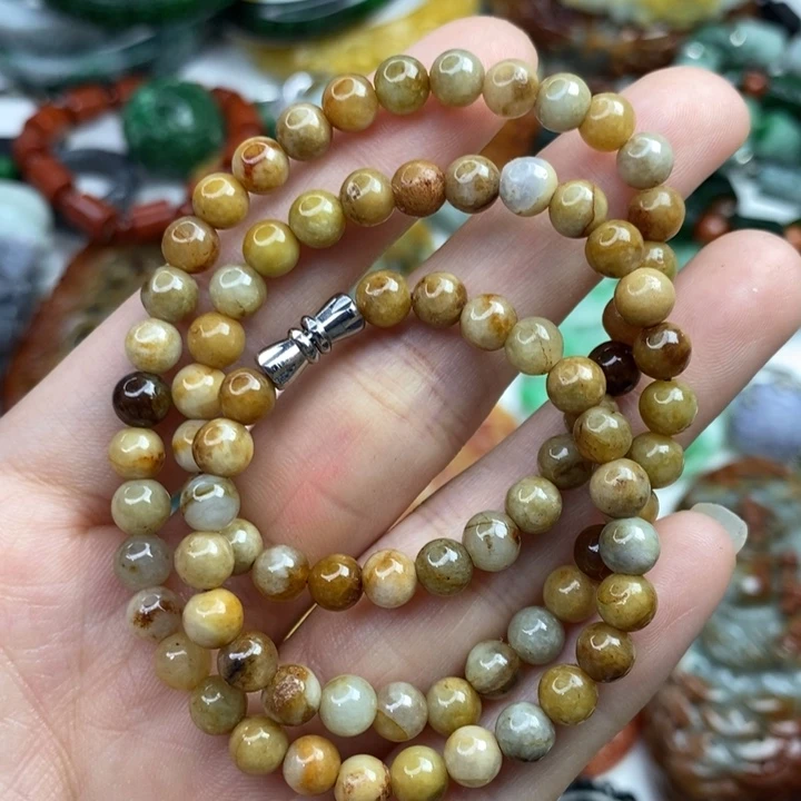 颈饰未镶嵌翡翠吊坠