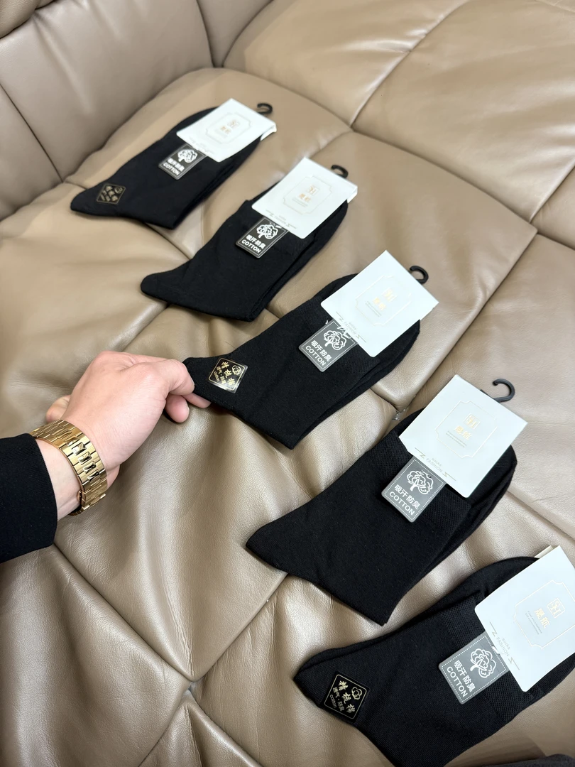 主播自留高品质【精梳棉】男女同款抗菌四季棉袜吸汗防臭透气袜