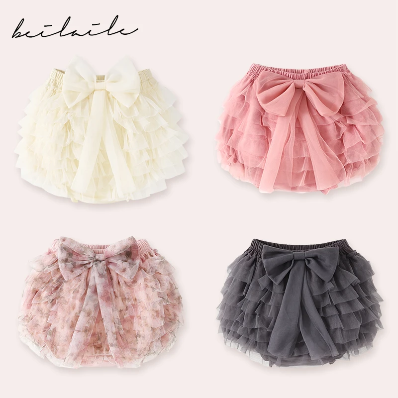 【网纱裙裤 小乐妈咪】女童裙裤夏装2024新款儿童裤子女孩小童夏季