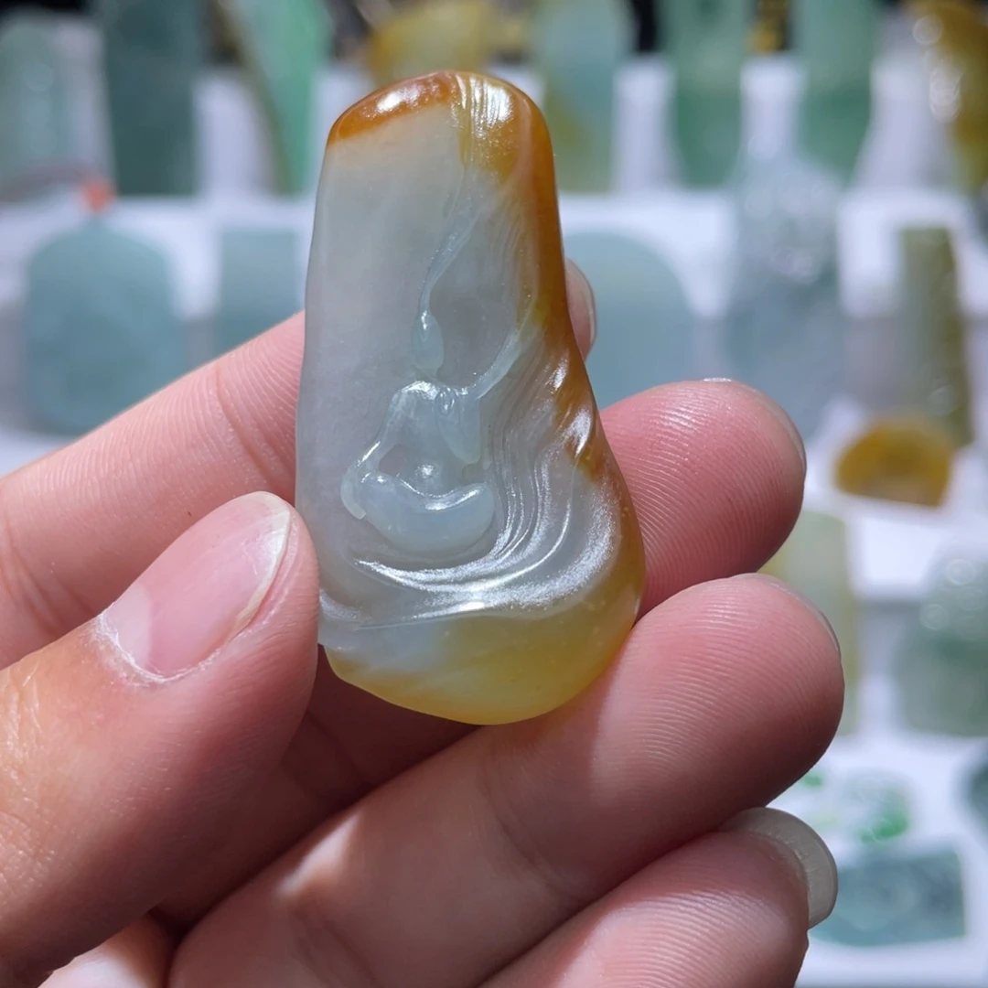 定制翡翠未镶嵌包工