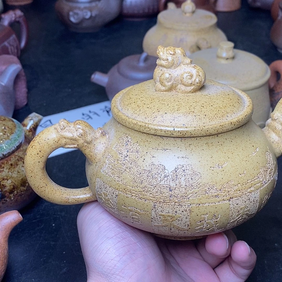 茶壶粗砂紫砂艺术