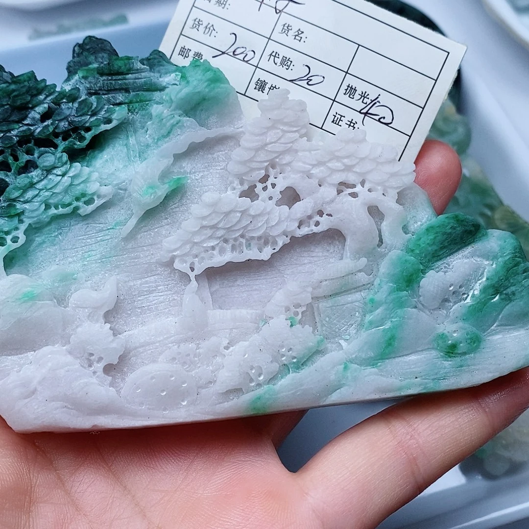 木***八定制翡翠未镶嵌翡翠
