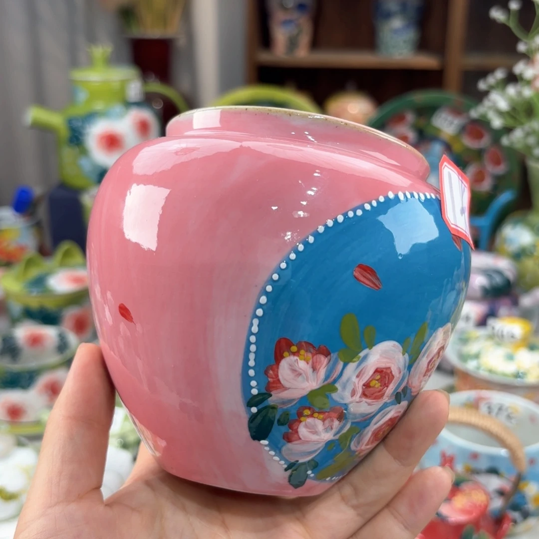稳****✨景德镇手绘高温釉下彩陶瓷茶具
