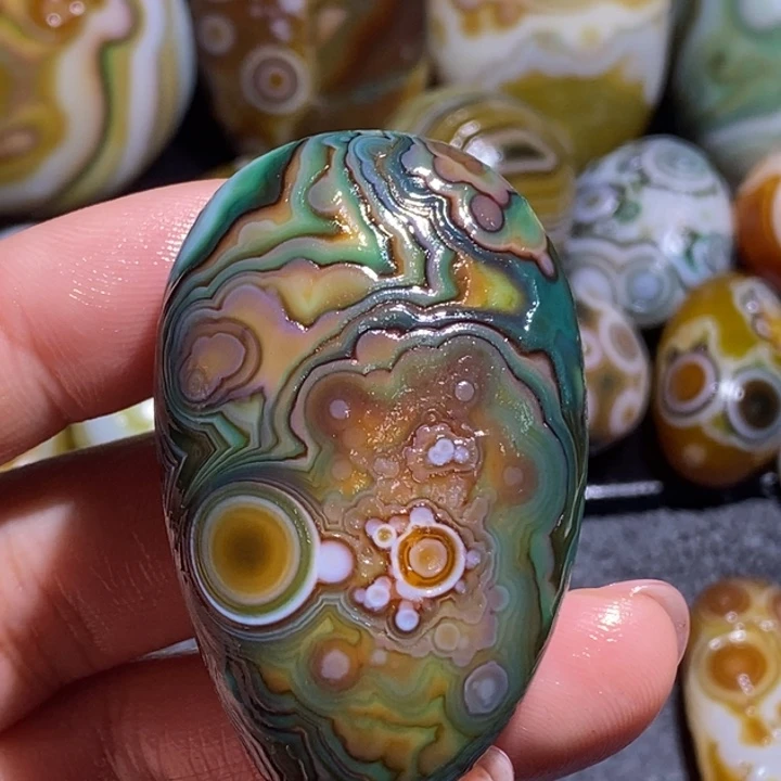 玛瑙/玉髓未镶嵌吊坠(不含链)16