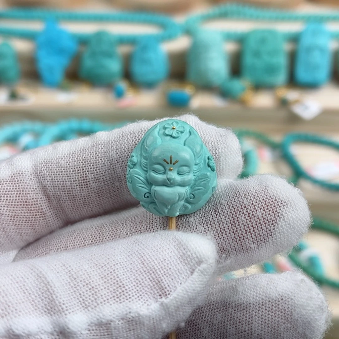 未镶嵌绿松石配饰