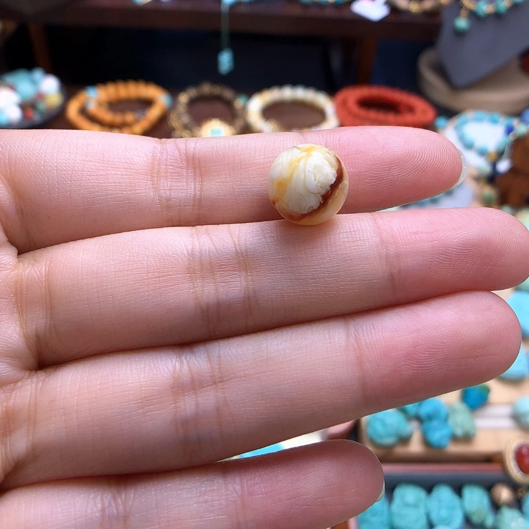 裸石琥珀未镶嵌?****丶蜜蜡单珠