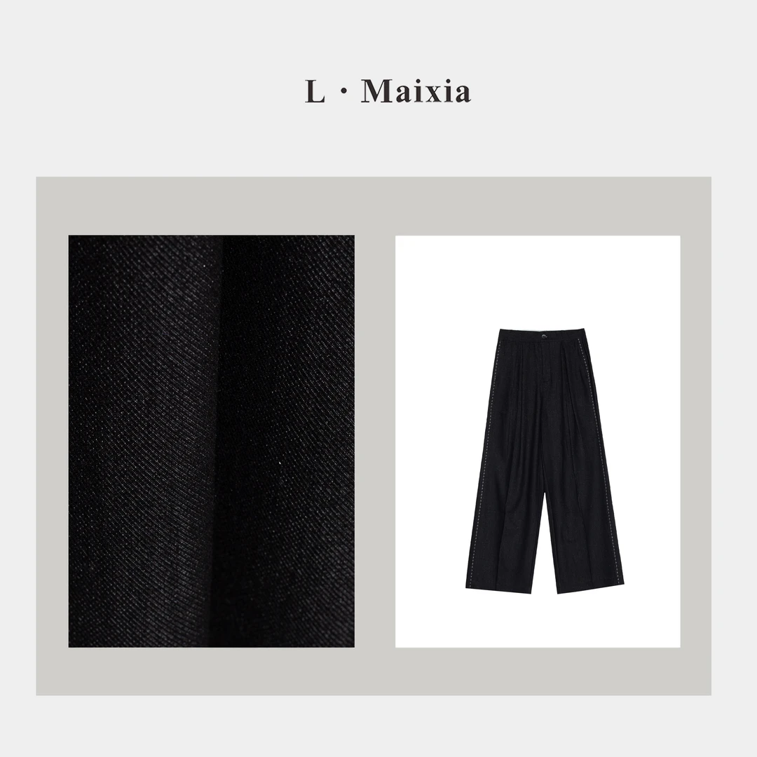 L.MAIXIA/露·玛莉先2025女士裤子ZK-25708