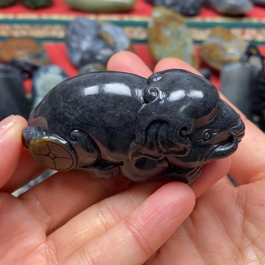 和田玉把件未镶嵌