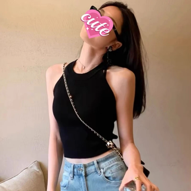 【ABC号】女装针织吊带背心辣妹款 工厂尾货 偶有瑕疵