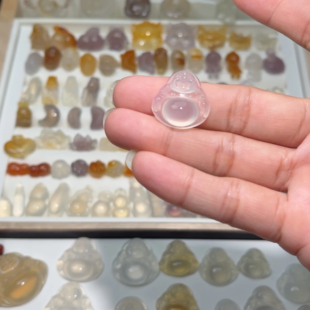 玛瑙/玉髓颈饰合金小*泽