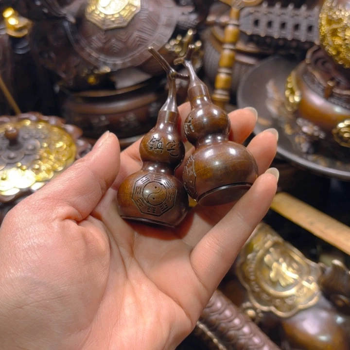 铜器摆件收收藏藏