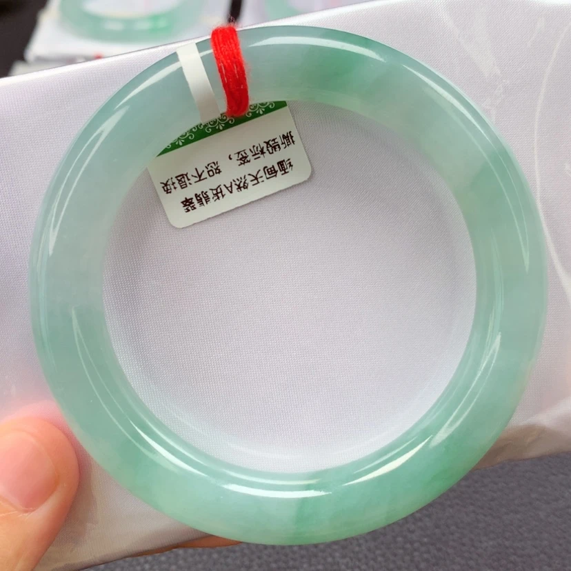 【闪购商品】翡翠手镯未镶嵌天然翡翠手镯