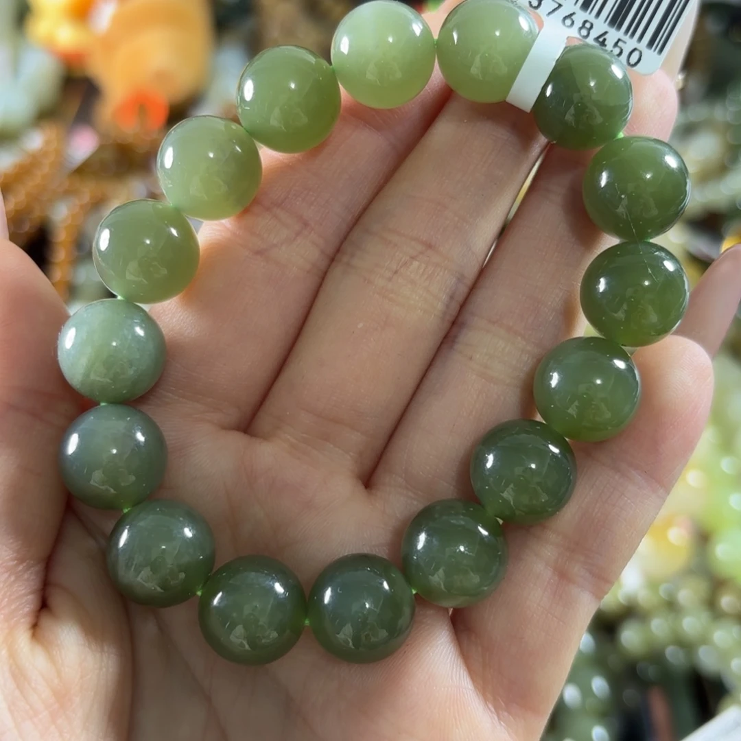 和田玉未镶嵌手链150