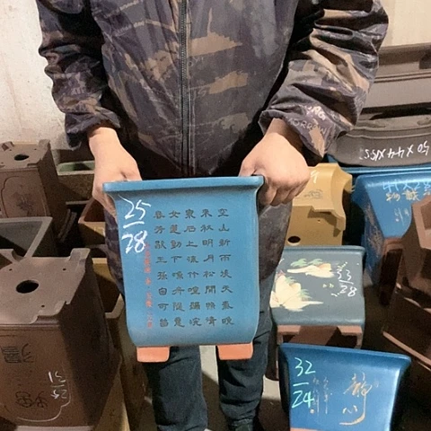 花盆紫砂手工定制
