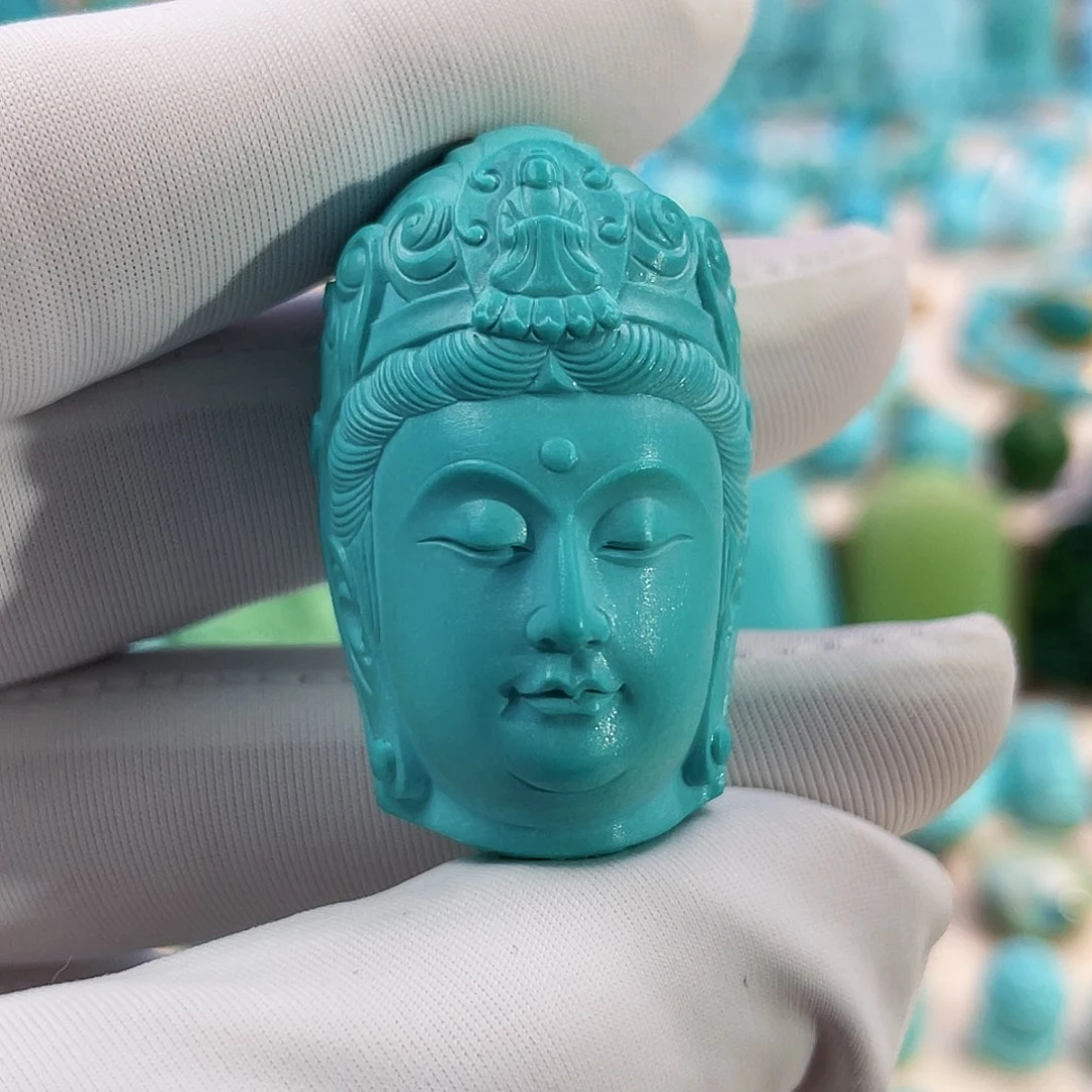 绿松石珠宝奇石未镶嵌