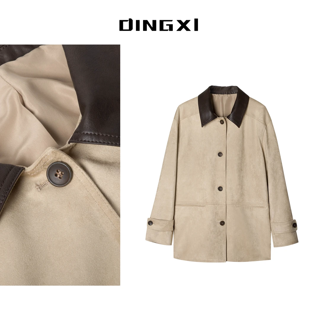 【风生高端甄选】短外套夹克设计师小风衣休闲街头衣秋季翻领