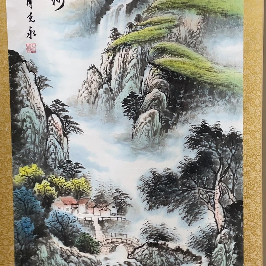 国画老师手笔手绘作品N