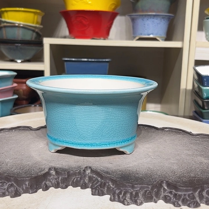 紫砂花盆瑕疵8-15。。。