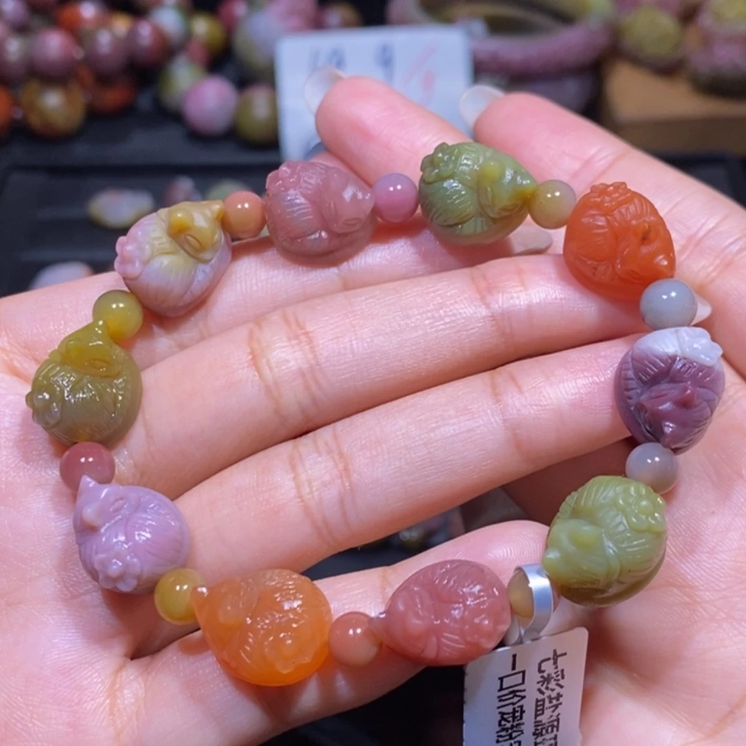 【闪购商品】未镶嵌手链玛瑙/玉髓盐源玛瑙