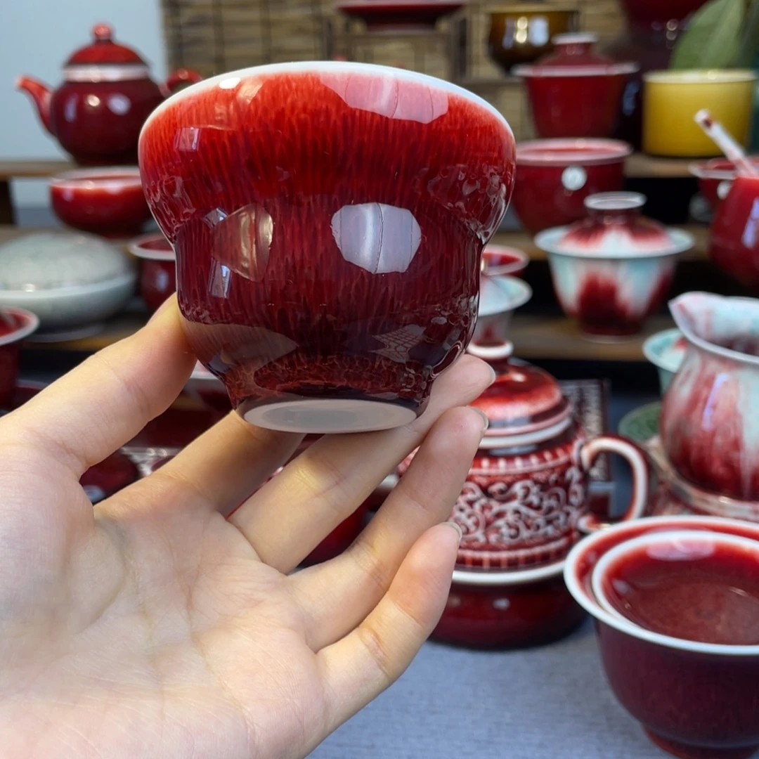 景德镇原矿陶瓷 福禄杯