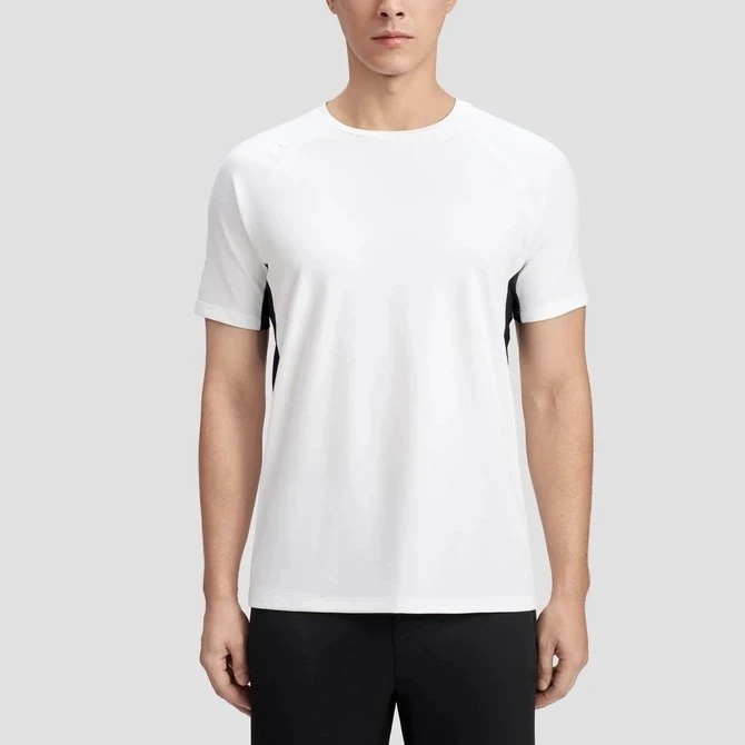 夏季圆领休闲落肩短袖T恤男女同款