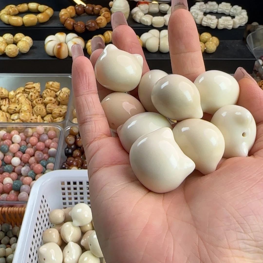 吊坠菩提根/象牙果全品牙果卡25/26猫头20颗竖孔走通货