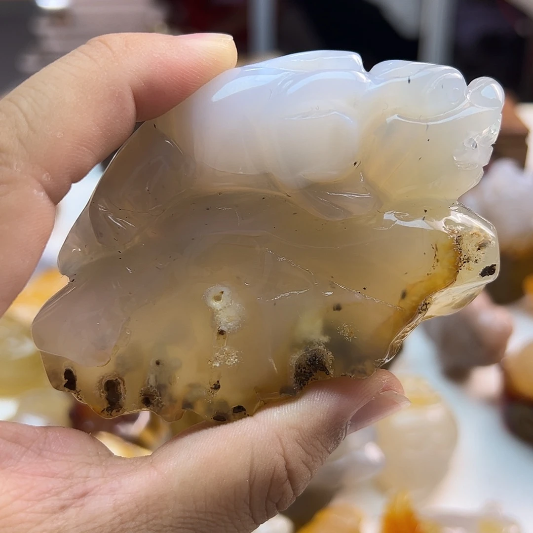 玛瑙/玉髓未镶嵌颈饰