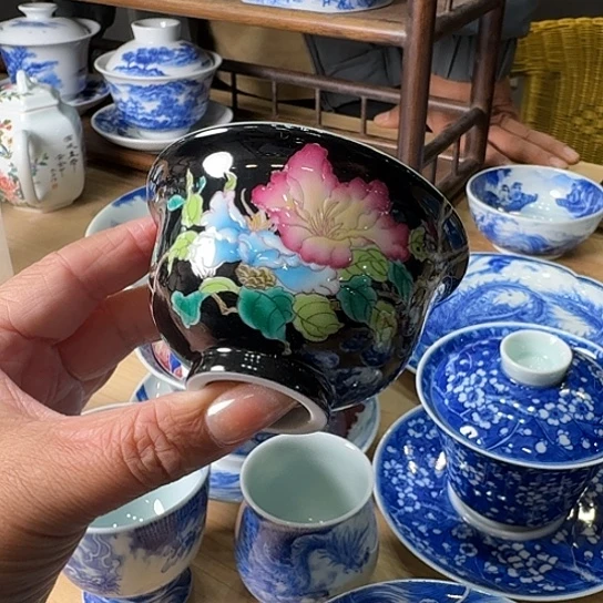 景德镇陶瓷杯杯杯杯