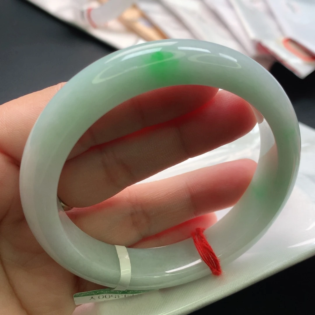 翡翠手镯未镶嵌缅甸58