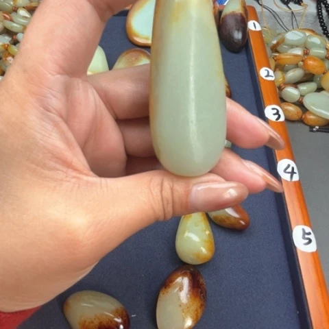 和田玉颈饰未镶嵌A****5