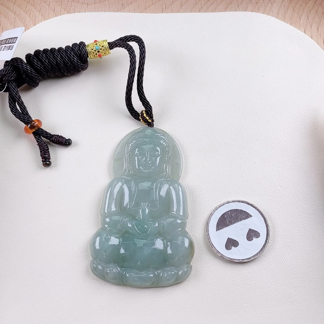 翡翠未镶嵌颈饰Y5A078-3