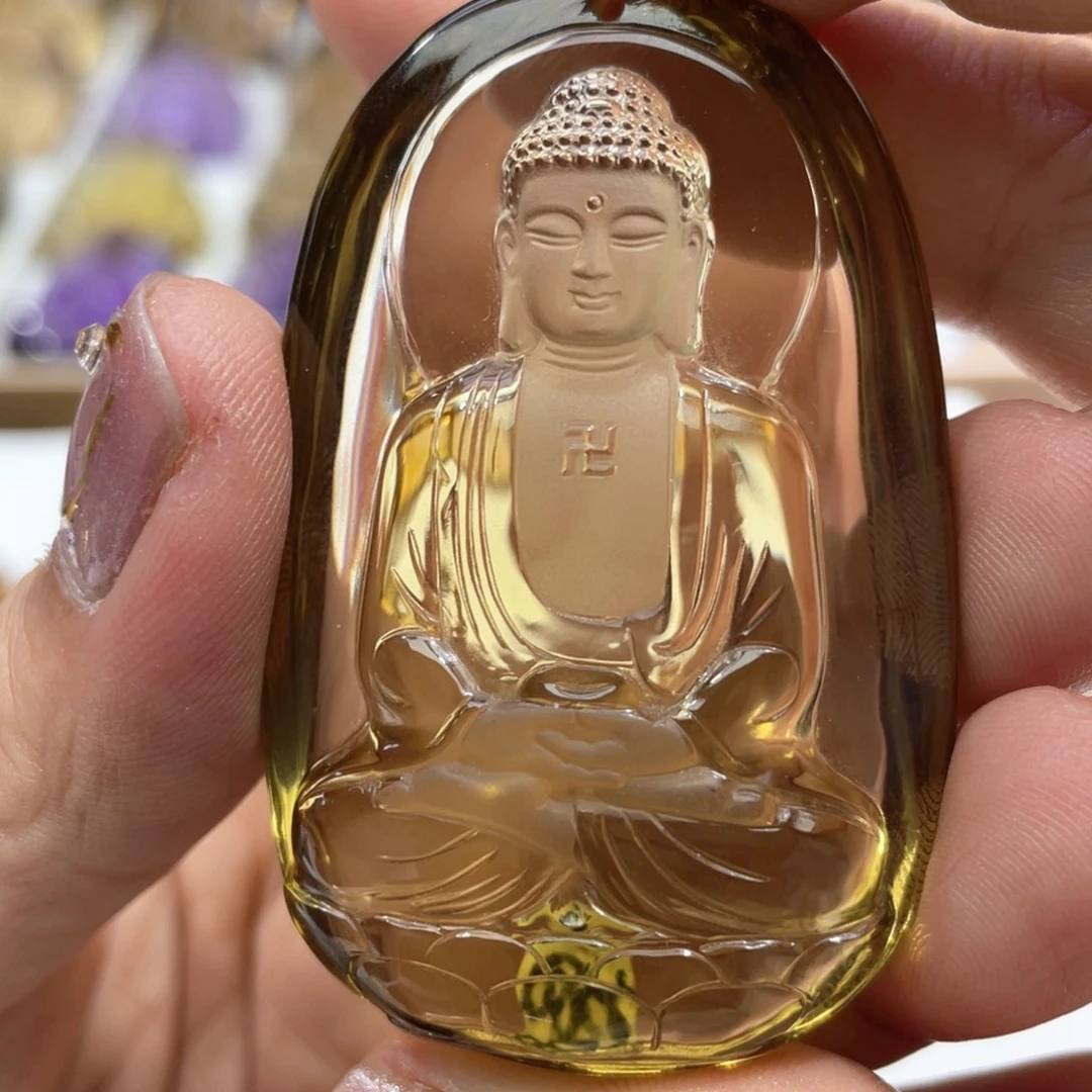颈饰未镶嵌水晶泓定制