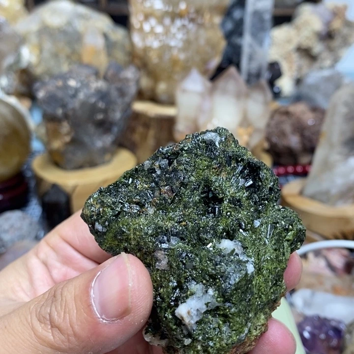 水晶水晶柱未镶嵌