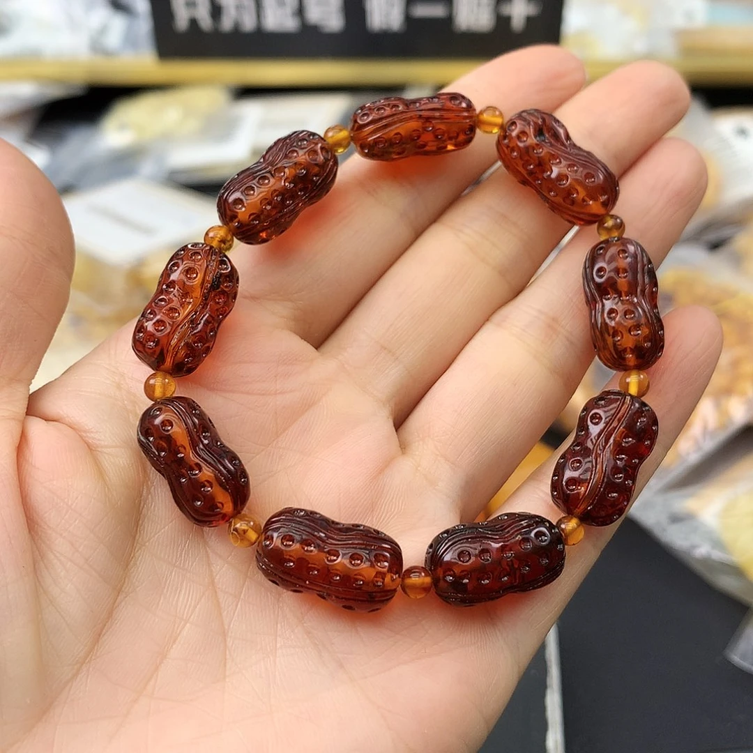 琥珀未镶嵌珠宝奇石