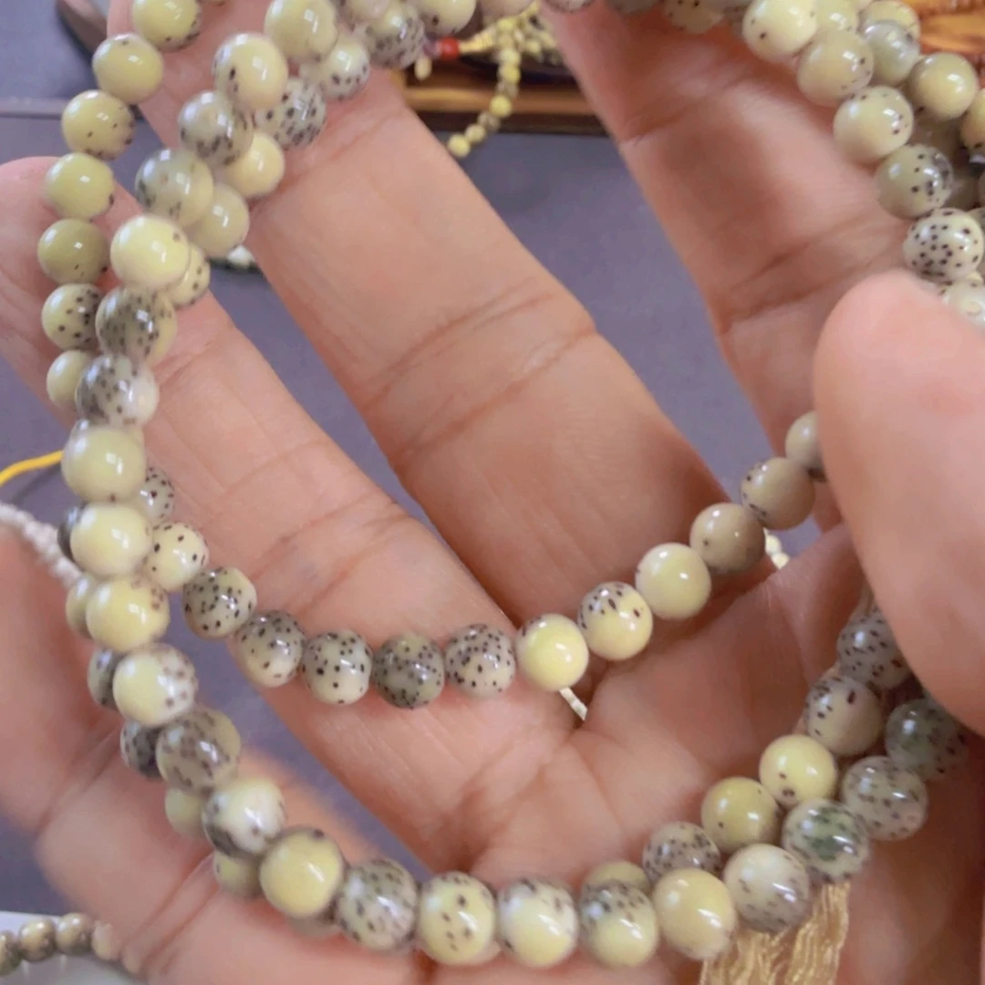 秋***哥星月菩提吊坠卡6圆珠超润大留白