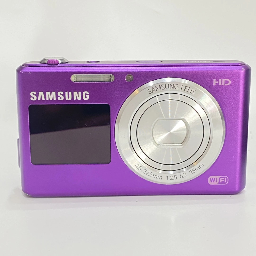 95新 Samsung/三星 dv150紫色1610w像素5x光变ccd数码相机