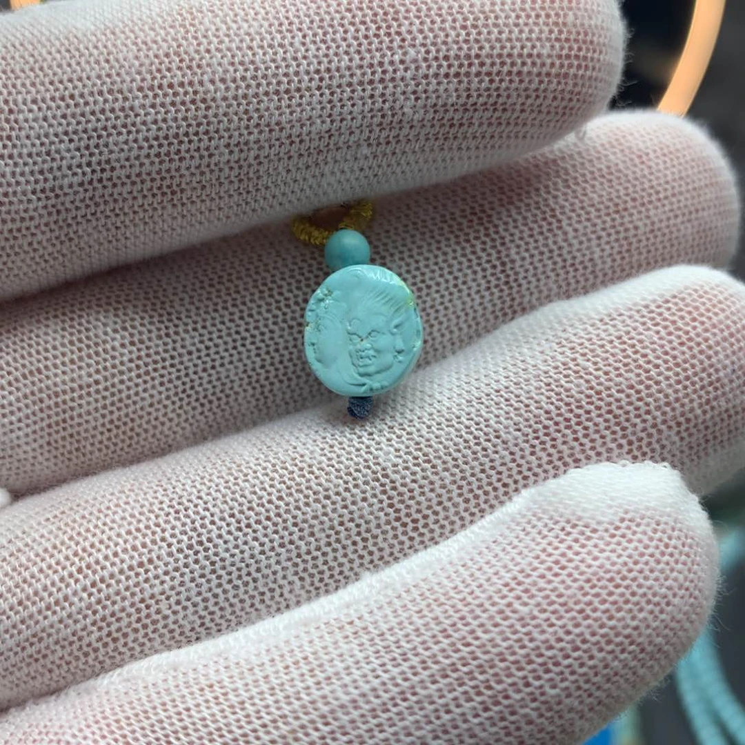 绿松石挂件未镶嵌