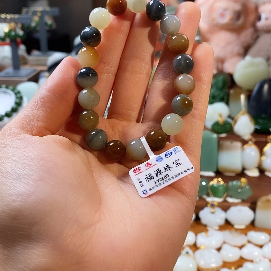 手串未镶嵌和田玉楼兰